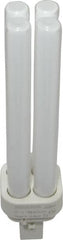 Philips - 18 Watt Fluorescent Commercial/Industrial 2 Pin Lamp - 3,500°K Color Temp, 1,250 Lumens, PLC, 10,000 hr Avg Life - Exact Tooling
