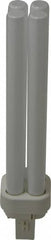 Philips - 26 Watt Fluorescent Commercial/Industrial 2 Pin Lamp - 3,500°K Color Temp, 1,800 Lumens, PLC, 10,000 hr Avg Life - Exact Tooling