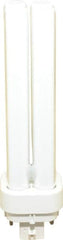 Philips - 13 Watt Fluorescent Commercial/Industrial 4 Pin Lamp - 4,000°K Color Temp, 900 Lumens, PLC, 12,000 hr Avg Life - Exact Tooling