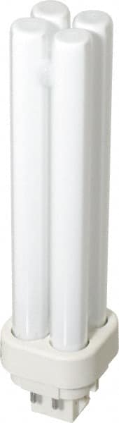 Philips - 18 Watt Fluorescent Commercial/Industrial 4 Pin Lamp - 3,500°K Color Temp, 1,250 Lumens, PLC, 12,000 hr Avg Life - Exact Tooling