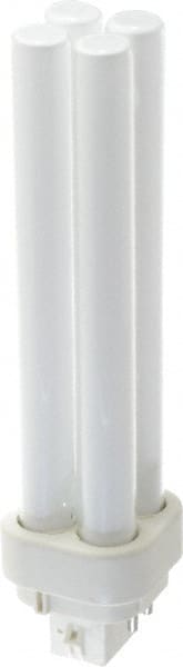 Philips - 18 Watt Fluorescent Commercial/Industrial 4 Pin Lamp - 4,100°K Color Temp, 1,200 Lumens, PLC, 12,000 hr Avg Life - Exact Tooling