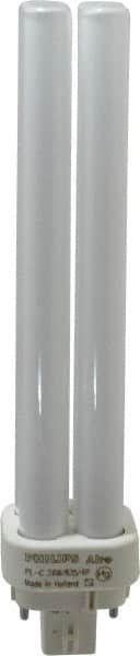 Philips - 26 Watt Fluorescent Commercial/Industrial 4 Pin Lamp - 3,500°K Color Temp, 1,800 Lumens, PLC, 12,000 hr Avg Life - Exact Tooling