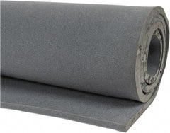 Singer Safety - 10' Long x 54" Wide, Polyester Foam Roll - Gray - Exact Tooling