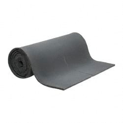 Singer Safety - 25' Long x 54" Wide, Polyester Foam Roll - Gray - Exact Tooling