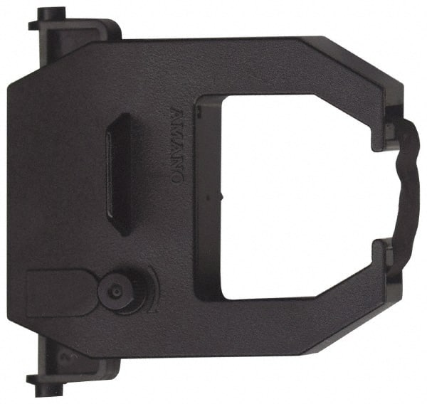 Amano - 2" High x 2-1/2" Wide Time Clock Replacement Ribbon - Black, Use with Amano MRX-35 Calculating Time Recorder, Order #40626277 - Exact Tooling