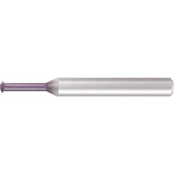Emuge - 1/8 Inch Cutting Diameter, 3 Flute Solid Carbide Single Profile Thread Mill - Exact Tooling