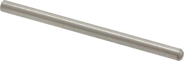 Value Collection - 1/16" Diam x 1" Pin Length 316 Stainless Steel Standard Dowel Pin - Bright Finish, 2 Beveled End - Exact Tooling