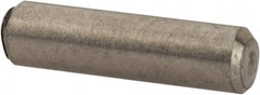 Value Collection - 3/32" Diam x 3/8" Pin Length 316 Stainless Steel Standard Dowel Pin - Bright Finish, 2 Beveled End - Exact Tooling