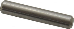 Value Collection - 3/32" Diam x 1/2" Pin Length 316 Stainless Steel Standard Dowel Pin - Bright Finish, 2 Beveled End - Exact Tooling