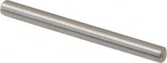 Value Collection - 3/32" Diam x 1" Pin Length 316 Stainless Steel Standard Dowel Pin - Bright Finish, 2 Beveled End - Exact Tooling
