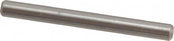 Value Collection - 1/8" Diam x 1-1/4" Pin Length 316 Stainless Steel Standard Dowel Pin - Bright Finish, 2 Beveled End - Exact Tooling
