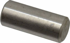 Value Collection - 5/16" Diam x 3/4" Pin Length 316 Stainless Steel Standard Dowel Pin - Bright Finish, 2 Beveled End - Exact Tooling