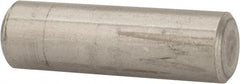 Value Collection - 3/8" Diam x 1-1/4" Pin Length 316 Stainless Steel Standard Dowel Pin - Bright Finish, 2 Beveled End - Exact Tooling