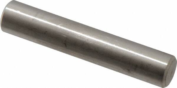 Value Collection - 3/8" Diam x 2" Pin Length 316 Stainless Steel Standard Dowel Pin - Bright Finish, 2 Beveled End - Exact Tooling