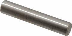 Value Collection - 3/8" Diam x 2" Pin Length 316 Stainless Steel Standard Dowel Pin - Bright Finish, 2 Beveled End - Exact Tooling