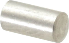 Value Collection - 3mm Diam x 6mm Pin Length 316 Stainless Steel Standard Dowel Pin - Bright Finish, 1 Rounded End - Exact Tooling