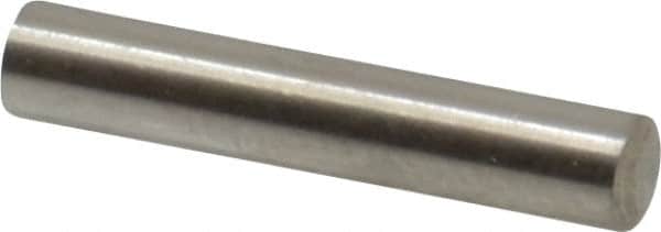 Value Collection - 3mm Diam x 16mm Pin Length 316 Stainless Steel Standard Dowel Pin - Bright Finish, 1 Rounded End - Exact Tooling