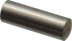 Value Collection - 4mm Diam x 12mm Pin Length 316 Stainless Steel Standard Dowel Pin - Bright Finish, 1 Rounded End - Exact Tooling