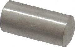Value Collection - 5mm Diam x 10mm Pin Length 316 Stainless Steel Standard Dowel Pin - Bright Finish, 1 Rounded End - Exact Tooling