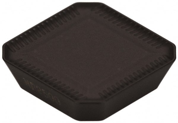 Seco - SEKR1203 ME13 Grade MP2500 Carbide Milling Insert - TiCN/Al2O3 Finish, 1/8" Thick, 1/2" Inscribed Circle - Exact Tooling