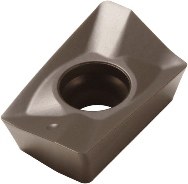 Seco - XOMX180608 M10 Grade MP2500 Carbide Milling Insert - TiCN/Al2O3 Finish, 1/4" Thick, 0.031" Corner Radius - Exact Tooling