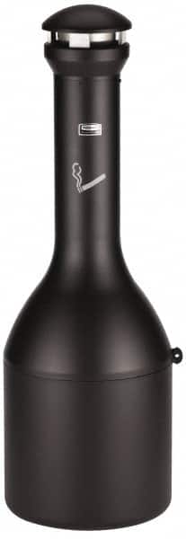 Rubbermaid - 4.1 Gal Stainless Steel Cigarette & Cigar Receptacle - 13" Wide x 39" High - Exact Tooling