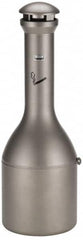 Rubbermaid - 4.1 Gal Stainless Steel Cigarette & Cigar Receptacle - 13" Wide x 39" High - Exact Tooling