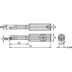 CSBM6412325R STEEL SHANK STEP - Exact Tooling