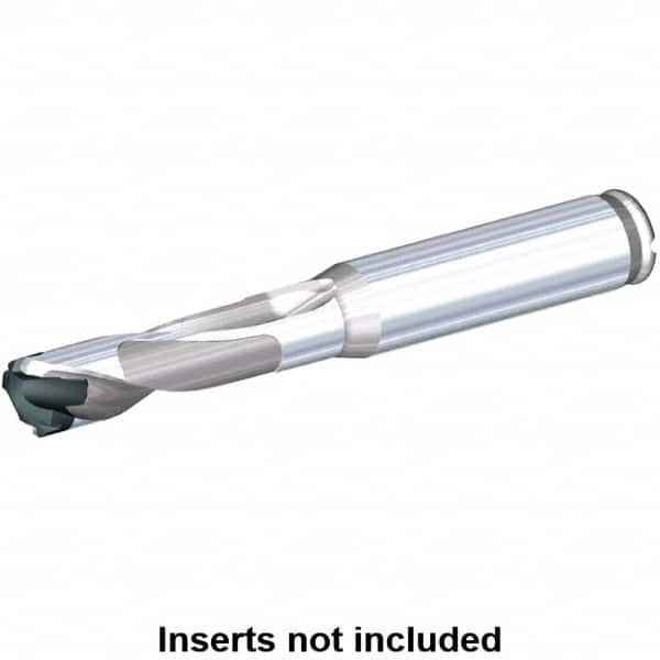 Kennametal - 20 to 20.99mm Diam, 8xD, 168mm Max Depth, 25mm Shank Diam, 196mm Flute, 254mm OAL, Replaceable Tip Drill - Y Seat Size, Series KenTIP - Exact Tooling