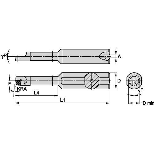CCBI2505001250R CARBIDE SHANK STEP - Exact Tooling