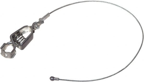 Quantum Storage - Open Shelving Accessory/Component - Zinc, Zinc Finish, 17" Long, Use with Wire Shelving Units - Exact Tooling