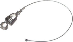 Quantum Storage - Open Shelving Accessory/Component - Zinc, Zinc Finish, 17" Long, Use with Wire Shelving Units - Exact Tooling