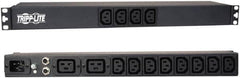 Tripp-Lite - 14 Outlets, 100/240 Volts, 20 Amps, 15' Cord, Power Outlet Strip - Rack Mount, C13/C19 NEMA Configuration, 19" Strip - Exact Tooling