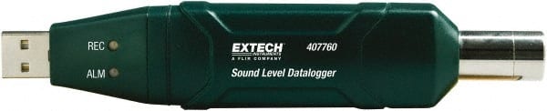 Extech - A and C Frequency Weight, LED Display Datalogging Sound Meter - 30 to 130 Decibels - Exact Tooling
