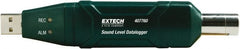 Extech - A and C Frequency Weight, LED Display Datalogging Sound Meter - 30 to 130 Decibels - Exact Tooling