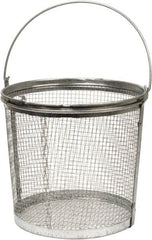 Bio-Circle - Parts Washer Basket - 209.55mm High x 228.6mm Wide x 228.6mm Long, Use with Bio-Circle Parts Washing Systems - Exact Tooling