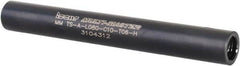Iscar - Multimaster 10mm 90° Shank Milling Tip Insert Holder & Shank - 0.394" Neck Diam, T06 Neck Thread, 80mm OAL, Steel MM TS-A Tool Holder - Exact Tooling