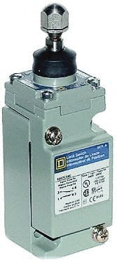 Square D - DPDT, 2NC/2NO, 600 Volt Screw Terminal, Plunger Actuator, General Purpose Limit Switch - 1, 2, 4, 6, 12, 13, 6P NEMA Rating, IP67 IPR Rating - Exact Tooling