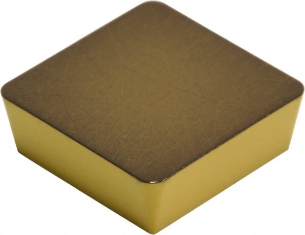 Sumitomo - SPMN421 Grade AC820P Carbide Turning Insert - Al2O3 Finish, 90° Square, 1/2" Inscr Circle, 1/8" Thick, 1/64" Corner Radius - Exact Tooling