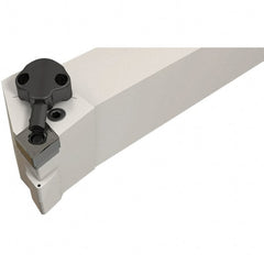 Iscar - PCLN, Left Hand Cut, 25mm Shank Height x 25mm Shank Width, Negative Rake Indexable Turning Toolholder - 150mm OAL, CN.. Insert Compatibility, Series Isoturn - Exact Tooling