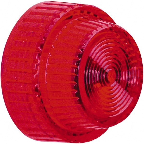 Schneider Electric - Pilot and Indicator Light Lens - Red - Exact Tooling
