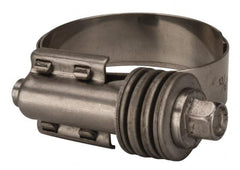 Value Collection - 13/16 to 1-3/4" Hose, 9/16" Wide x 0.6" Thick, Constant Torque Clamp - 13/16 to 1-3/4" Diam, Grade 301 & 410 Stainless Steel Screw - Exact Tooling