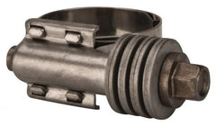 Value Collection - 11/16 to 1-1/4" Hose, 9/16" Wide x 0.6" Thick, Constant Torque Clamp - 11/16 to 1-1/4" Diam, Grade 301 & 410 Stainless Steel Screw - Exact Tooling