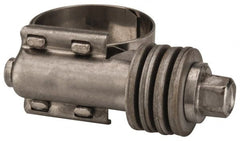 Value Collection - 9/16 to 1-1/16" Hose, 9/16" Wide x 0.6" Thick, Constant Torque Clamp - 9/16 to 1-1/16" Diam, Grade 301 & 410 Stainless Steel Screw - Exact Tooling