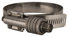 Value Collection - 2-3/4 to 3-5/8" Hose, 5/8" Wide x 0.7" Thick, Constant Torque Clamp - 2-3/4 to 3-5/8" Diam, Grade 301 & 410 Stainless Steel Screw - Exact Tooling
