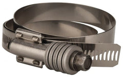 Value Collection - 5-3/4 to 6-5/8" Hose, 5/8" Wide x 0.7" Thick, Constant Torque Clamp - 5-3/4 to 6-5/8" Diam, Grade 301 & 410 Stainless Steel Screw - Exact Tooling