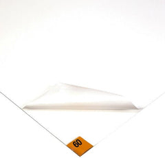 Wearwell - 1-1/2' Long x 3' Wide x 1/8" Thick, Smooth Pattern Clean Room Matting - Tacky Sheets, White, 60 Layers per Mat - Exact Tooling