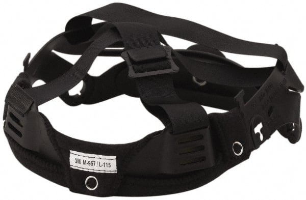 3M - Head Suspension for PAPR/SAR Headgear - Black, Compatible with M-100 Series Faceshields - Exact Tooling