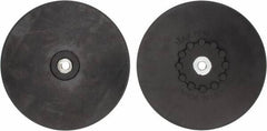 Made in USA - 9" Diam Quick-Change Disc Backing Pad - Medium Density, 7,000 RPM, Speed-Lok Compatible - Exact Tooling