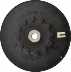 Made in USA - 7" Diam Quick-Change Disc Backing Pad - Firm Density, 8,600 RPM, Speed-Lok Compatible - Exact Tooling